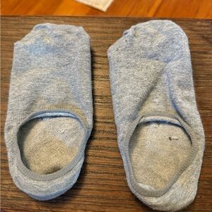 2 pairs low cut gray socks